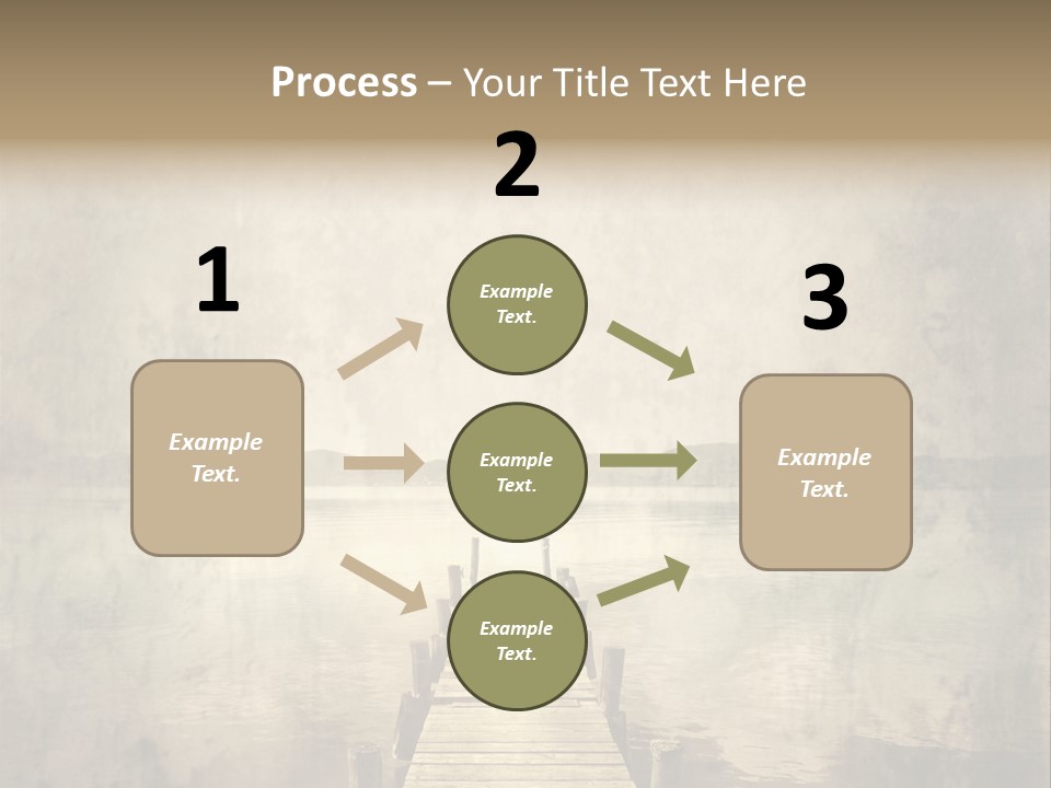 Vintage Trip Location PowerPoint Template