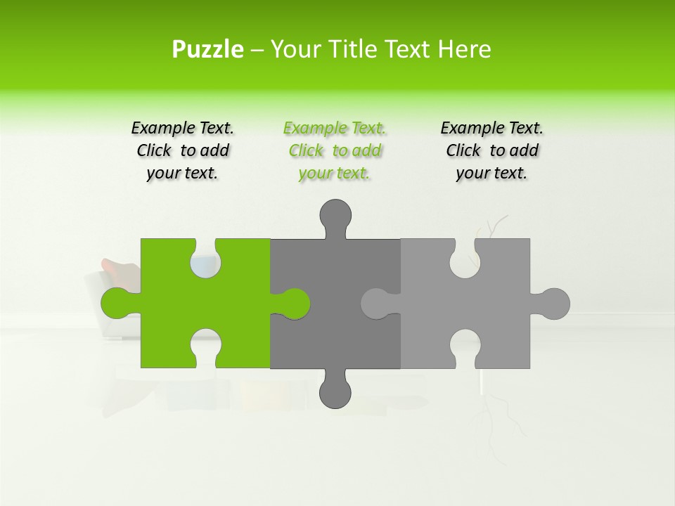 Couch Lifestyle Creative PowerPoint Template