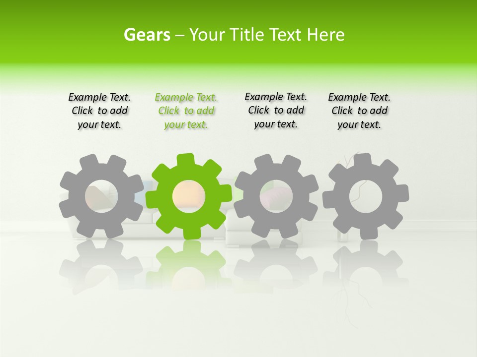 Couch Lifestyle Creative PowerPoint Template