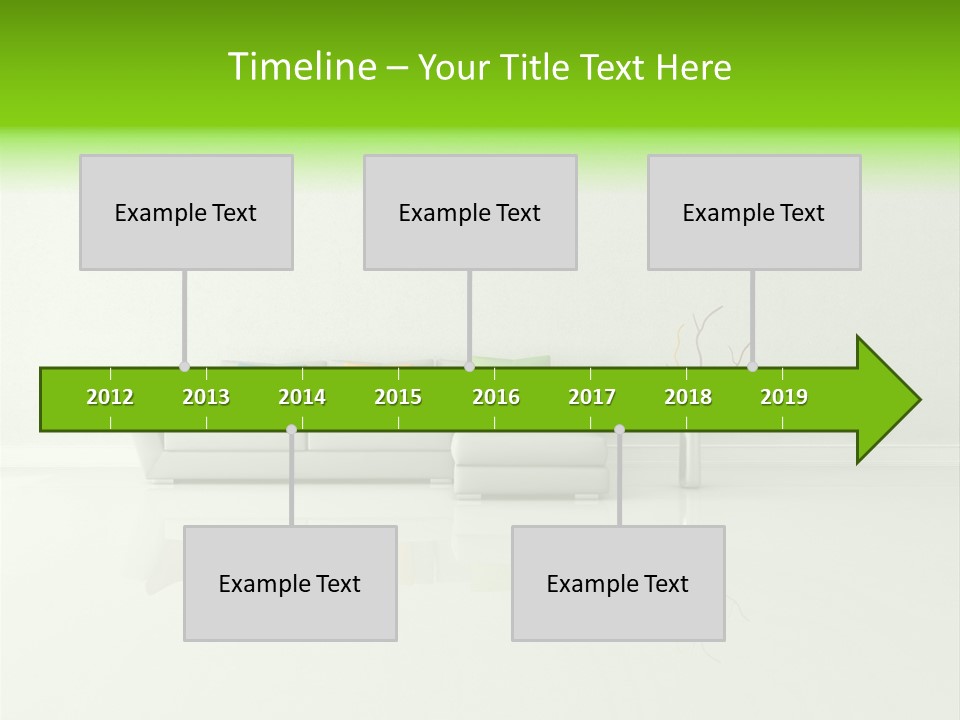 Couch Lifestyle Creative PowerPoint Template