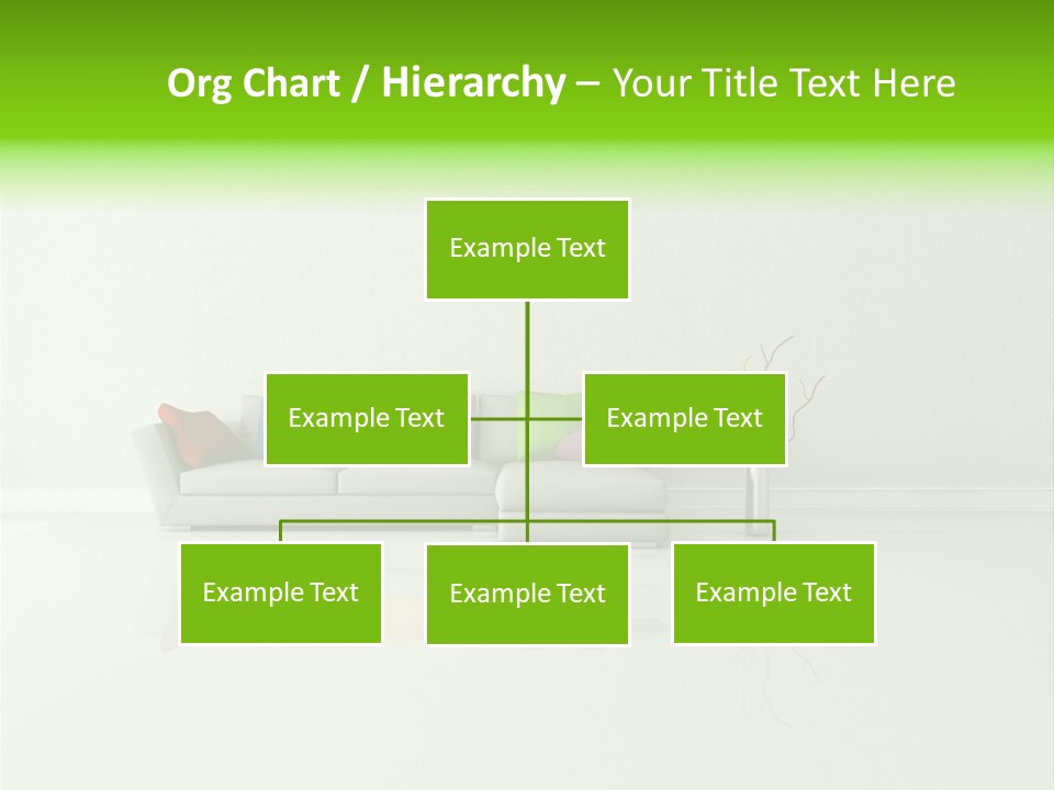 Couch Lifestyle Creative PowerPoint Template