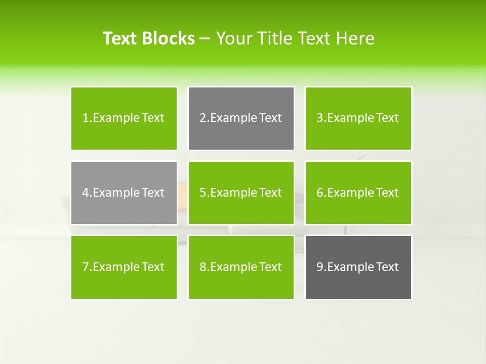 Couch Lifestyle Creative PowerPoint Template