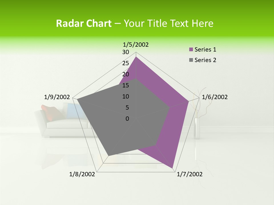 Couch Lifestyle Creative PowerPoint Template