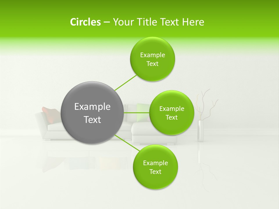 Couch Lifestyle Creative PowerPoint Template