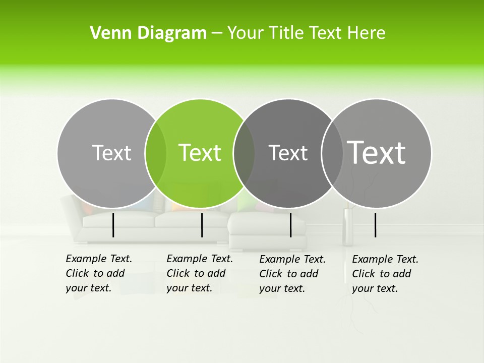 Couch Lifestyle Creative PowerPoint Template