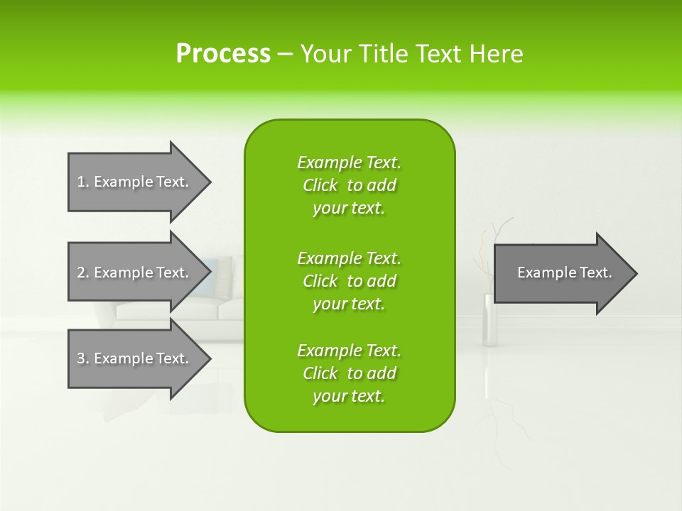 Couch Lifestyle Creative PowerPoint Template