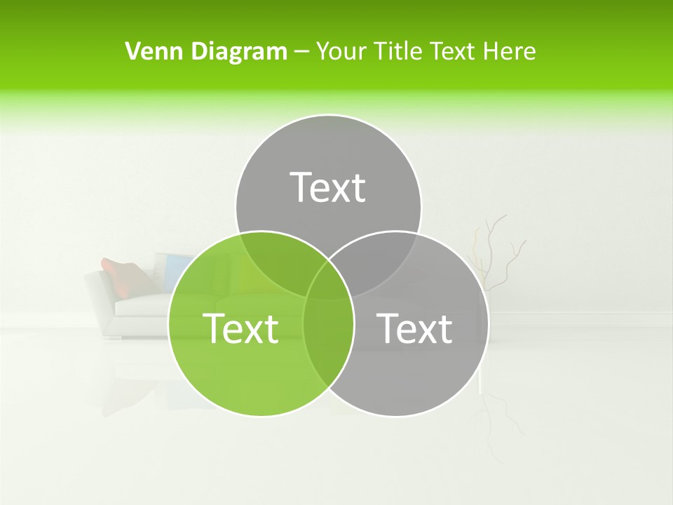 Couch Lifestyle Creative PowerPoint Template