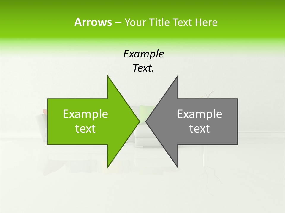 Couch Lifestyle Creative PowerPoint Template