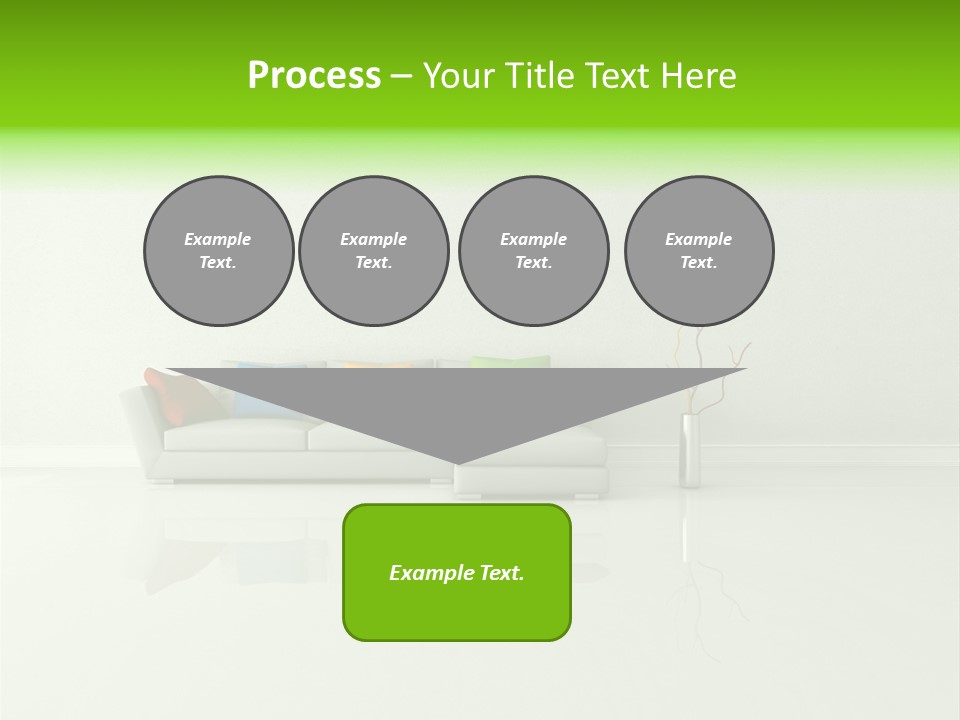 Couch Lifestyle Creative PowerPoint Template