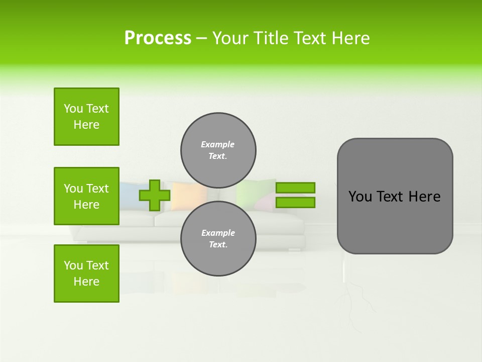 Couch Lifestyle Creative PowerPoint Template