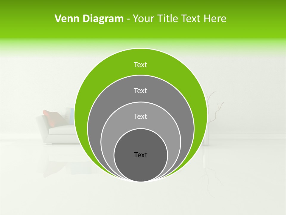 Couch Lifestyle Creative PowerPoint Template