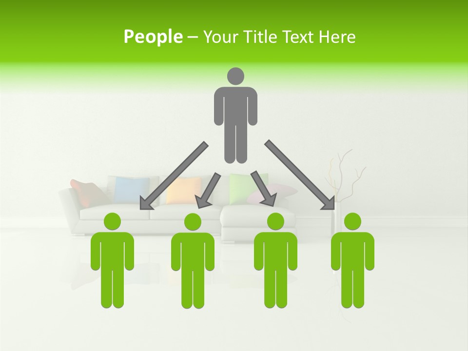 Couch Lifestyle Creative PowerPoint Template