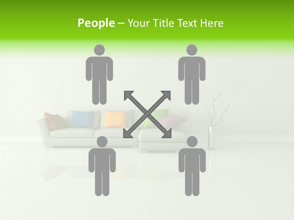 Couch Lifestyle Creative PowerPoint Template