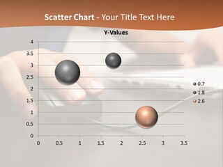 Peripherals Fingers Pressing PowerPoint Template