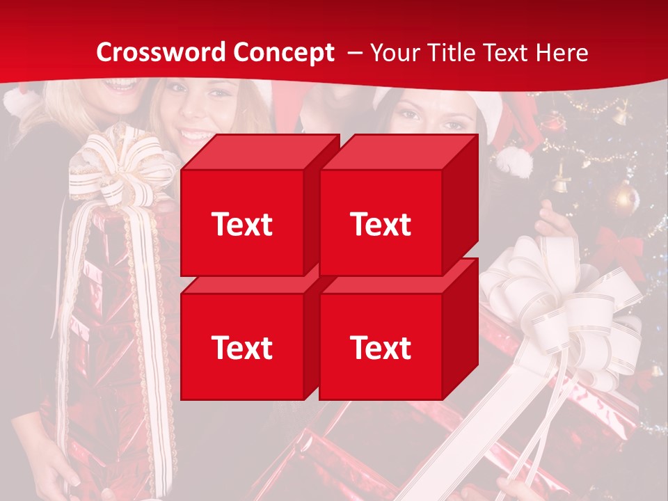 Smile Party Christmas PowerPoint Template