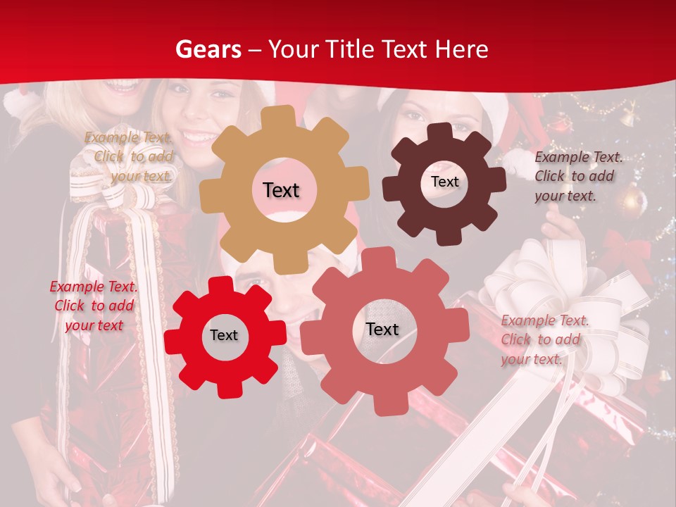 Smile Party Christmas PowerPoint Template