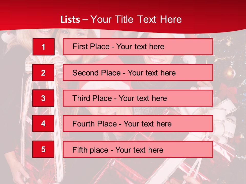 Smile Party Christmas PowerPoint Template