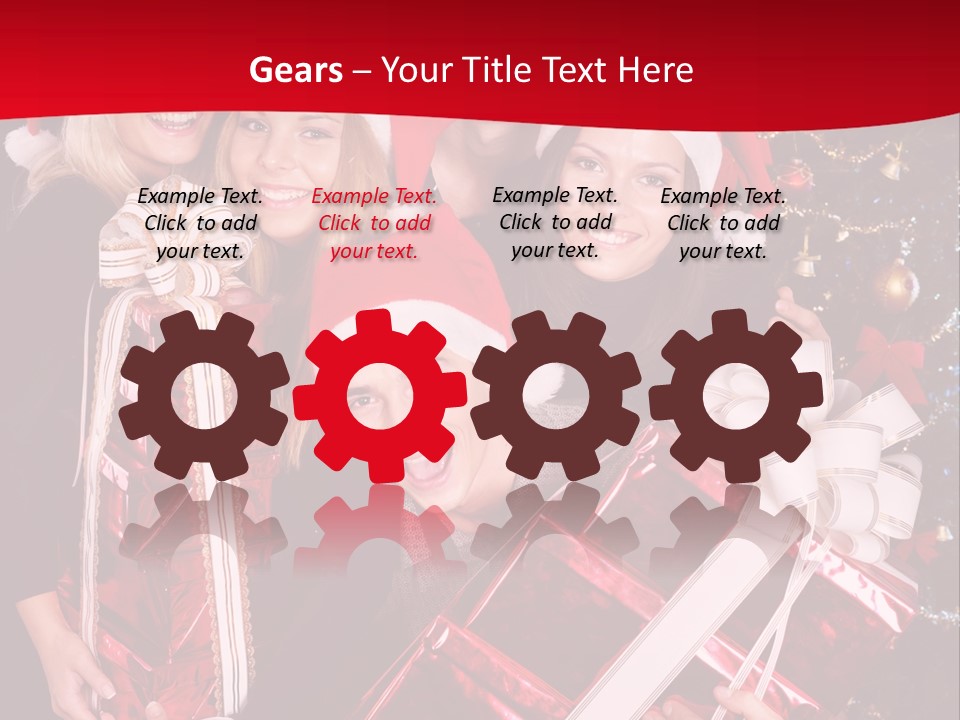 Smile Party Christmas PowerPoint Template