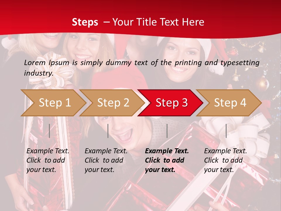 Smile Party Christmas PowerPoint Template