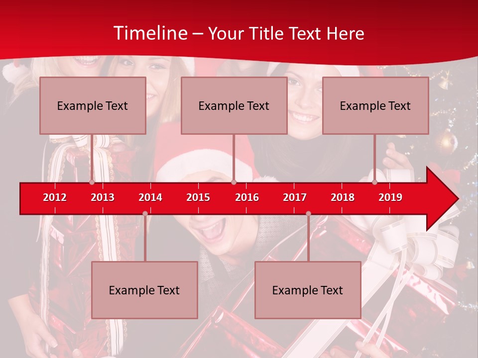 Smile Party Christmas PowerPoint Template