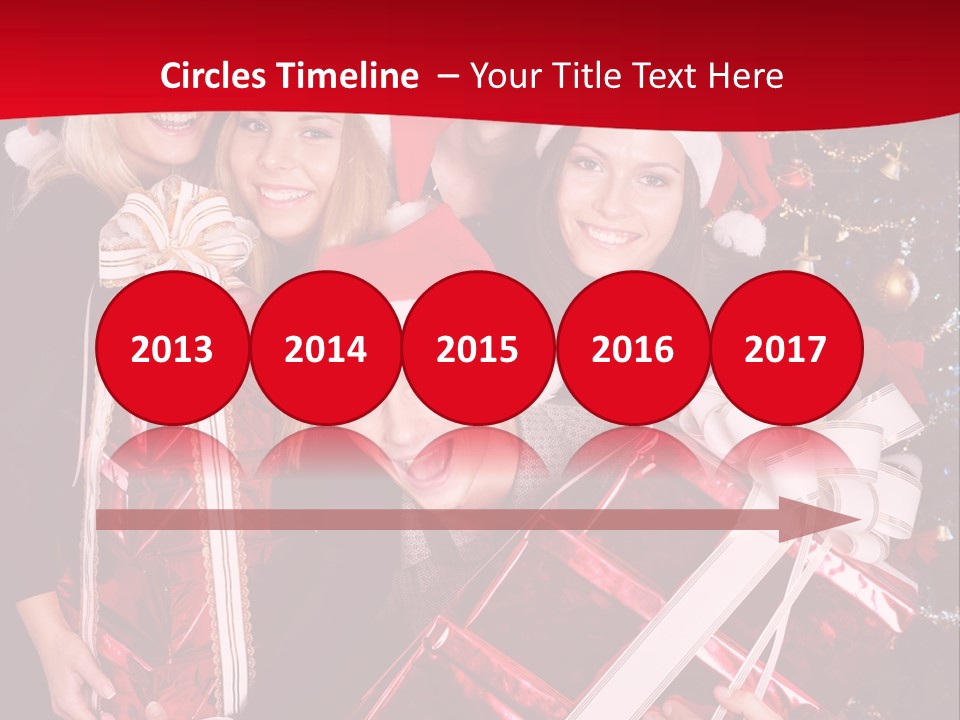 Smile Party Christmas PowerPoint Template