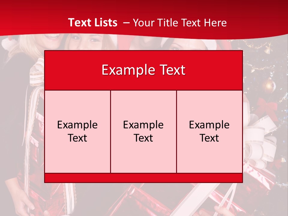 Smile Party Christmas PowerPoint Template