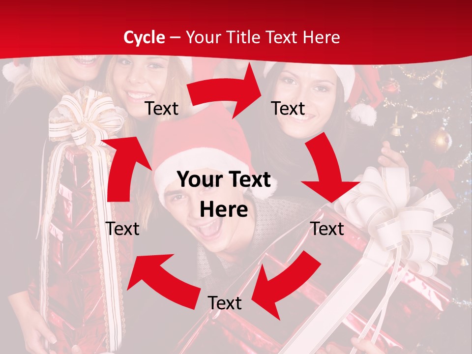 Smile Party Christmas PowerPoint Template