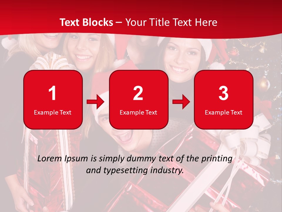 Smile Party Christmas PowerPoint Template