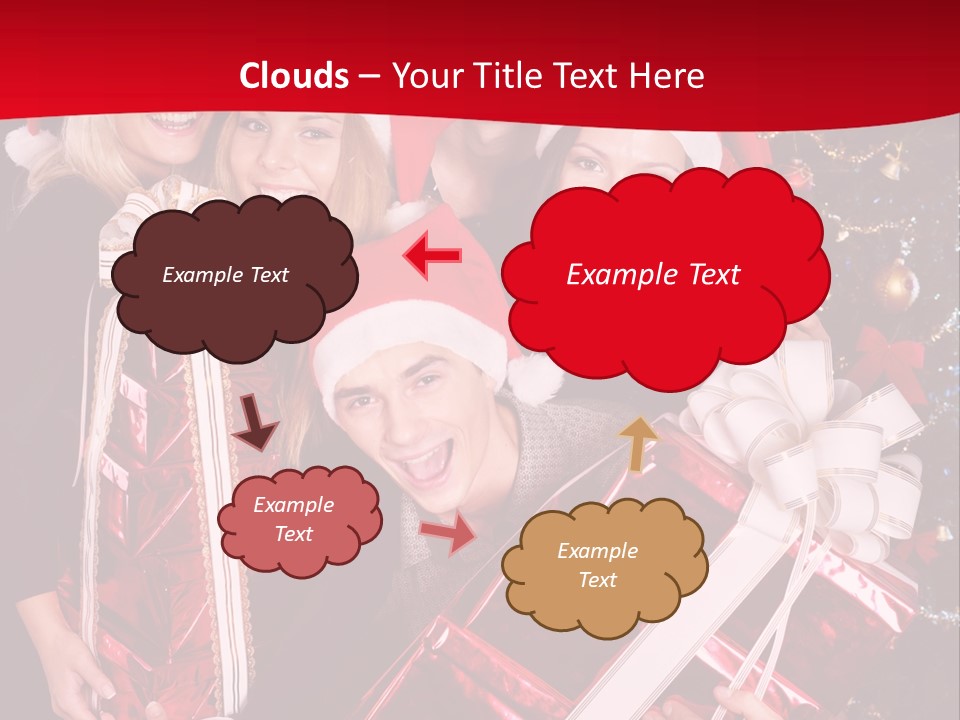 Smile Party Christmas PowerPoint Template