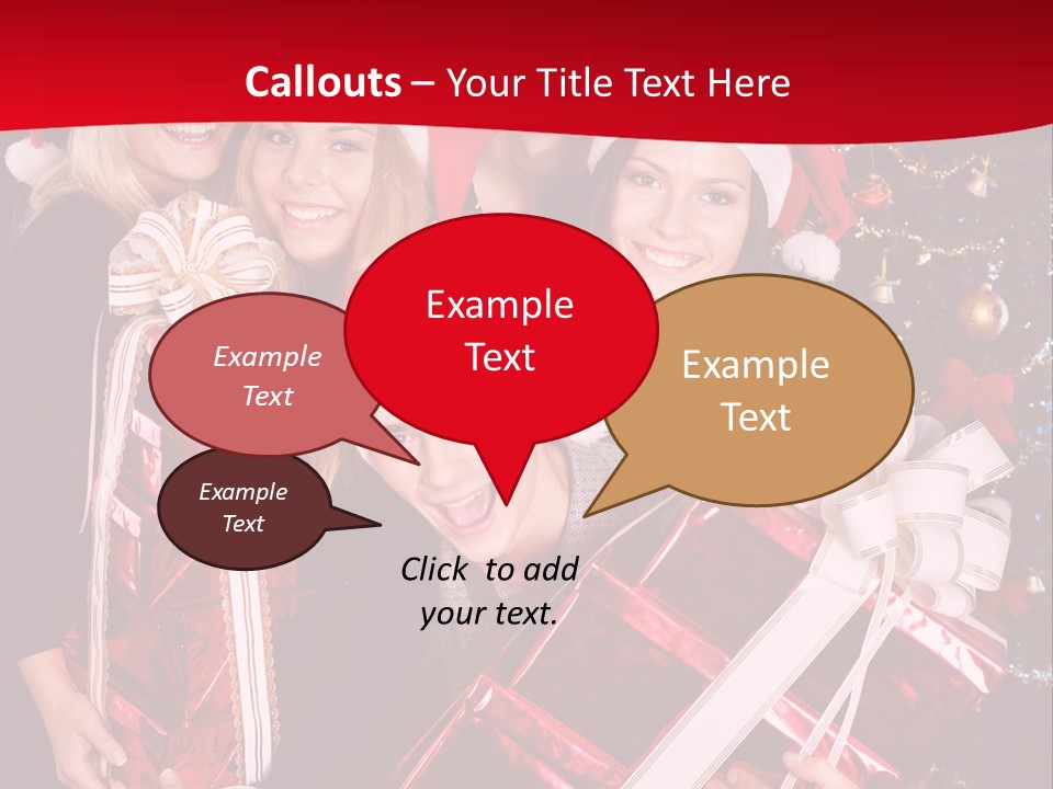 Smile Party Christmas PowerPoint Template