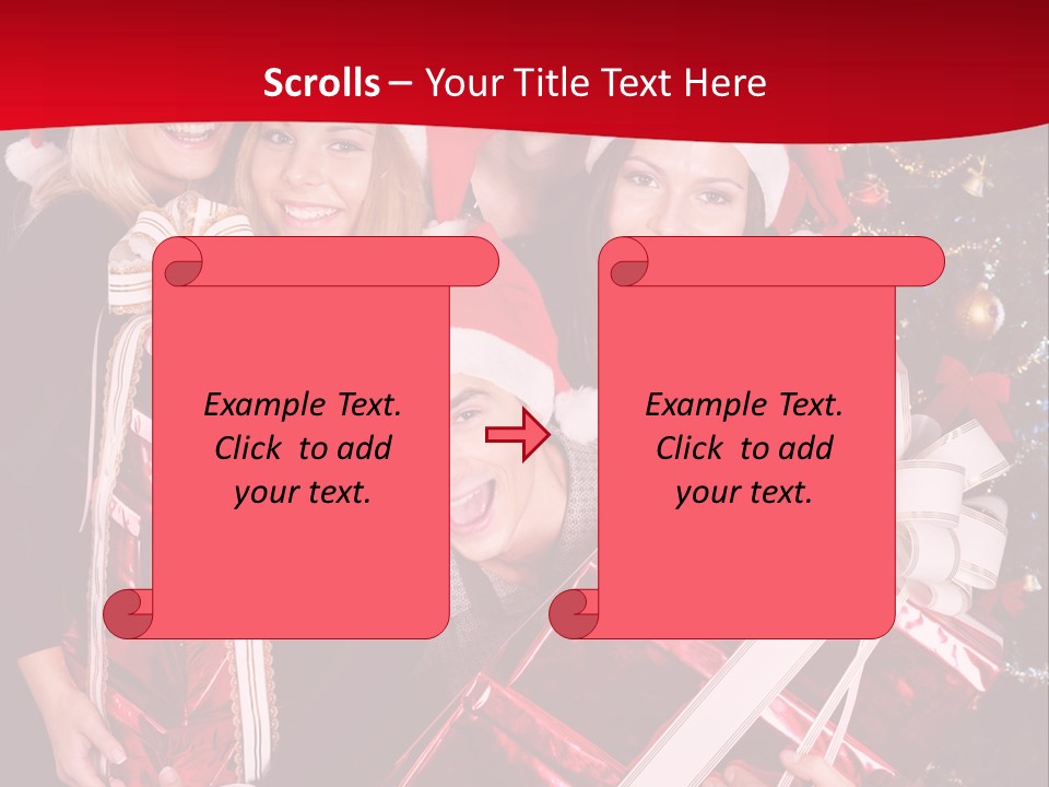 Smile Party Christmas PowerPoint Template