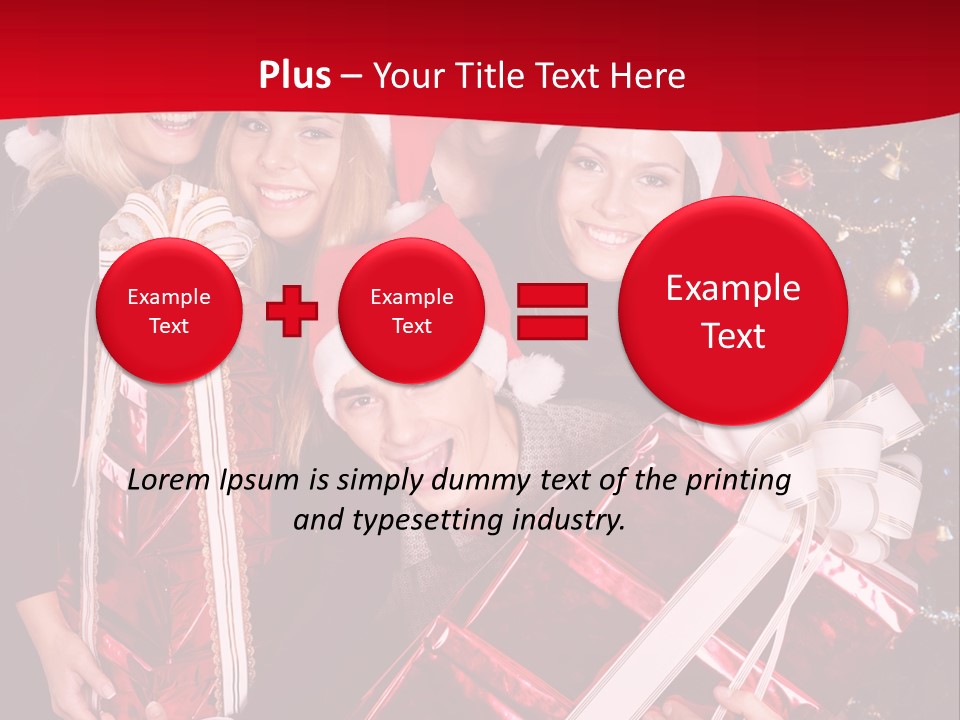 Smile Party Christmas PowerPoint Template