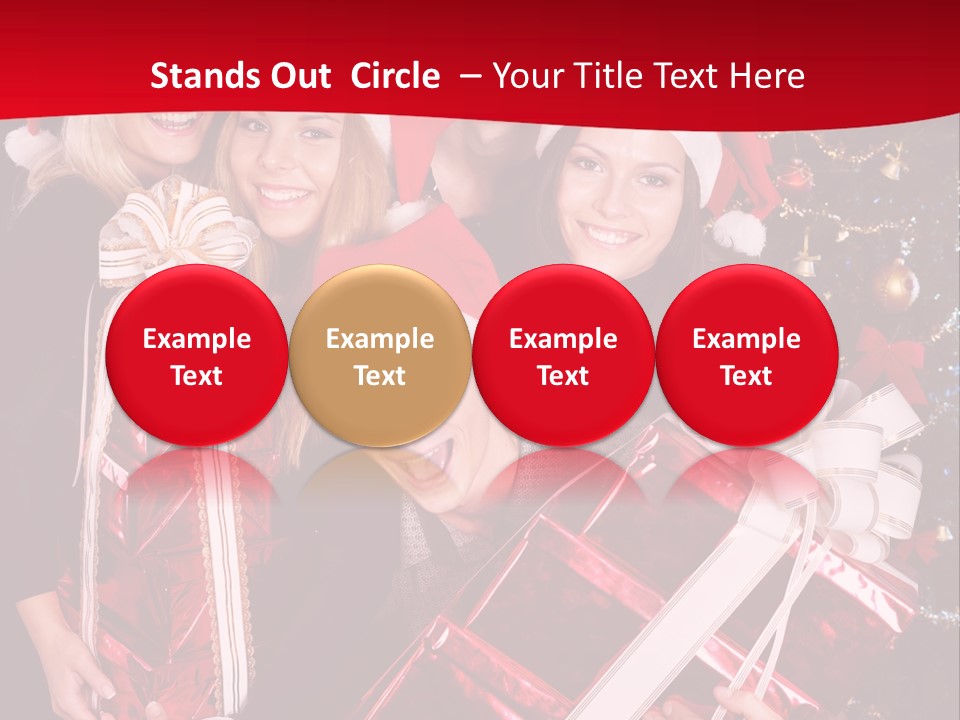 Smile Party Christmas PowerPoint Template