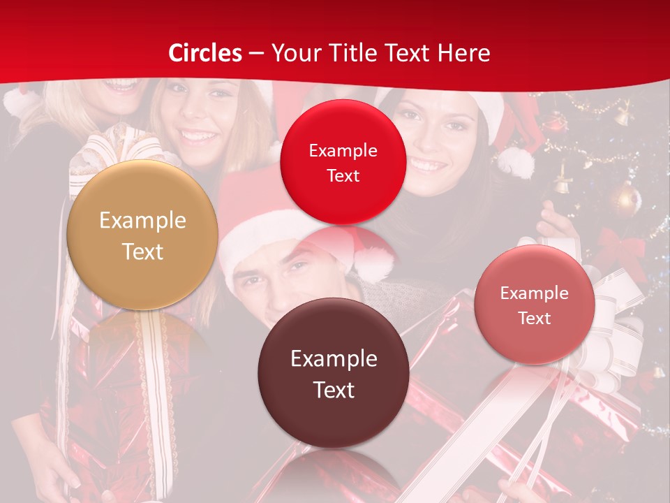 Smile Party Christmas PowerPoint Template