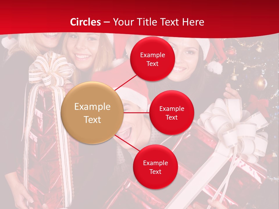 Smile Party Christmas PowerPoint Template