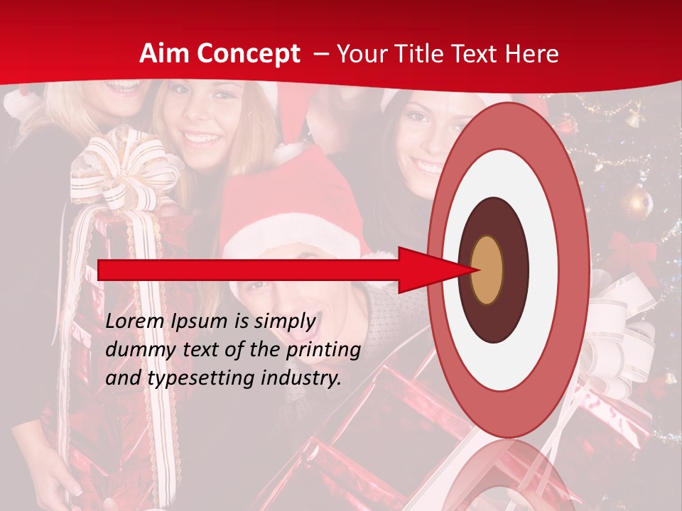 Smile Party Christmas PowerPoint Template