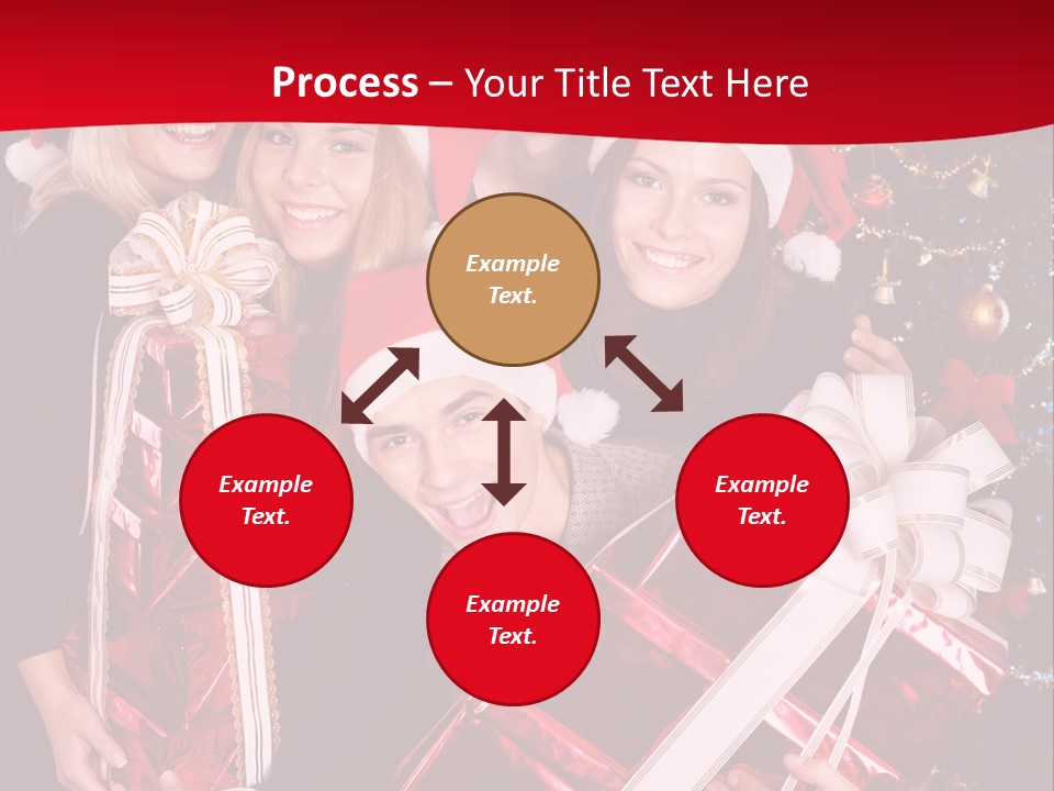Smile Party Christmas PowerPoint Template