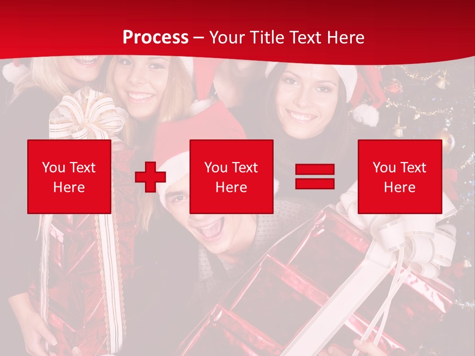 Smile Party Christmas PowerPoint Template