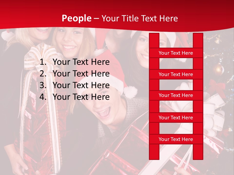 Smile Party Christmas PowerPoint Template