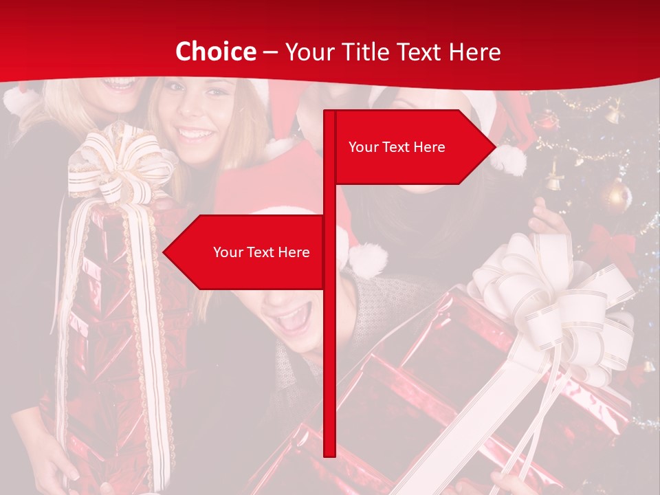 Smile Party Christmas PowerPoint Template