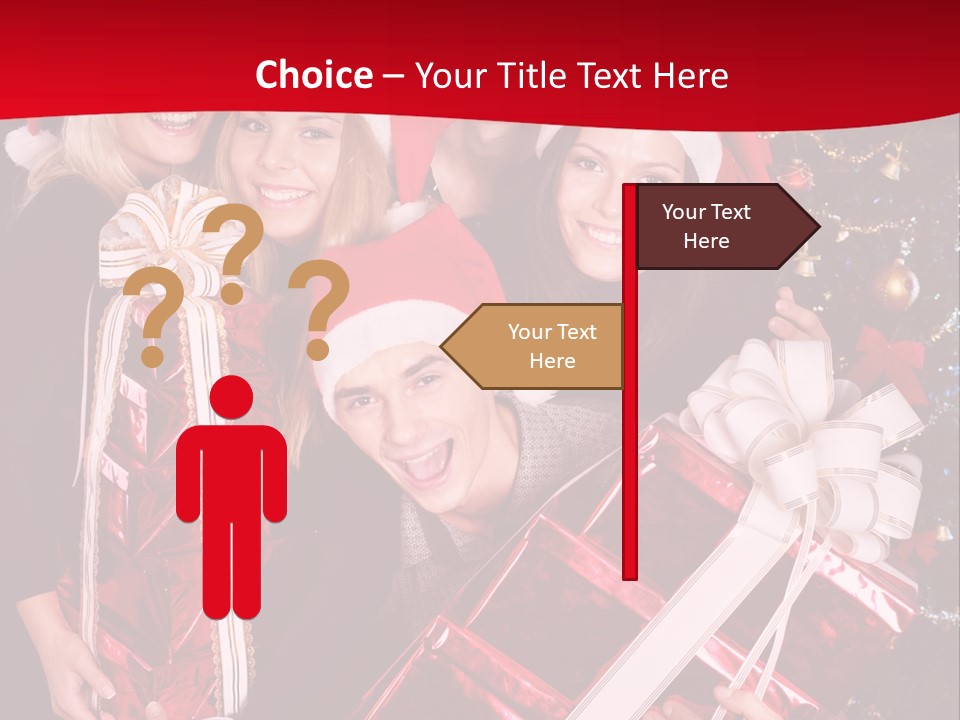Smile Party Christmas PowerPoint Template
