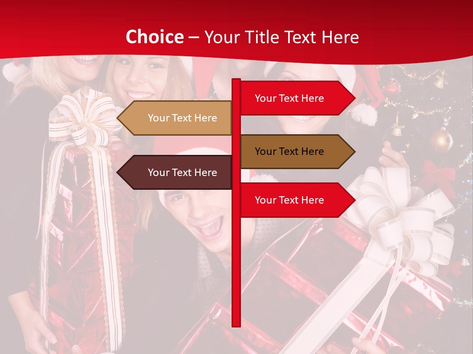 Smile Party Christmas PowerPoint Template