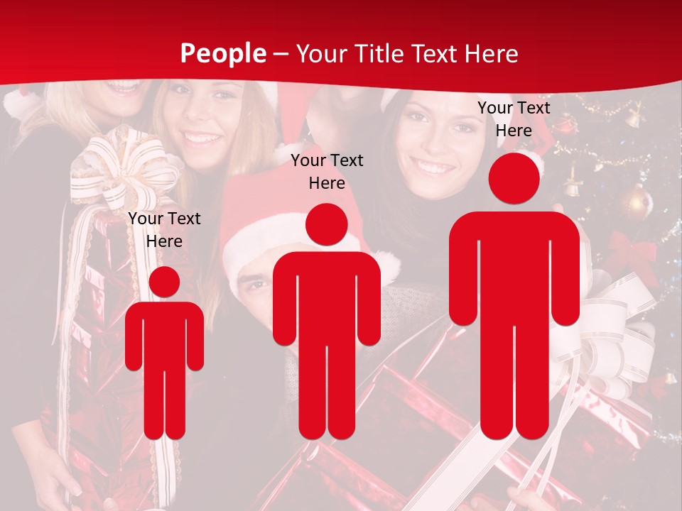 Smile Party Christmas PowerPoint Template