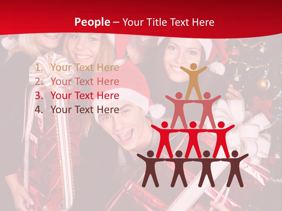 Smile Party Christmas PowerPoint Template