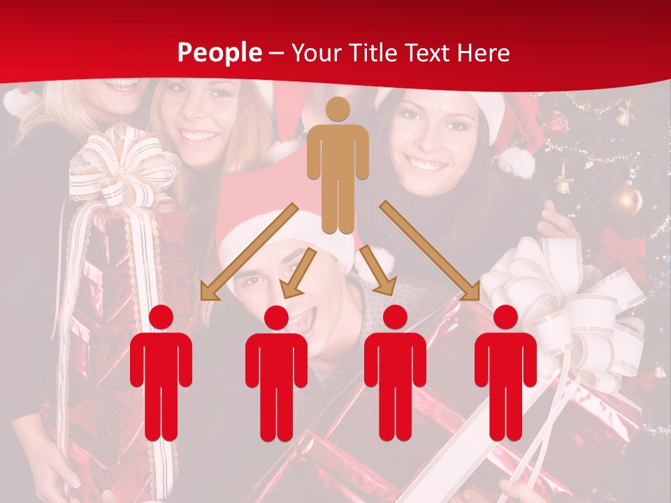 Smile Party Christmas PowerPoint Template