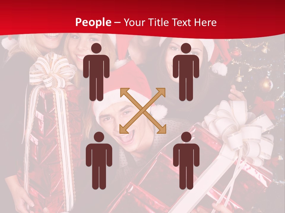 Smile Party Christmas PowerPoint Template