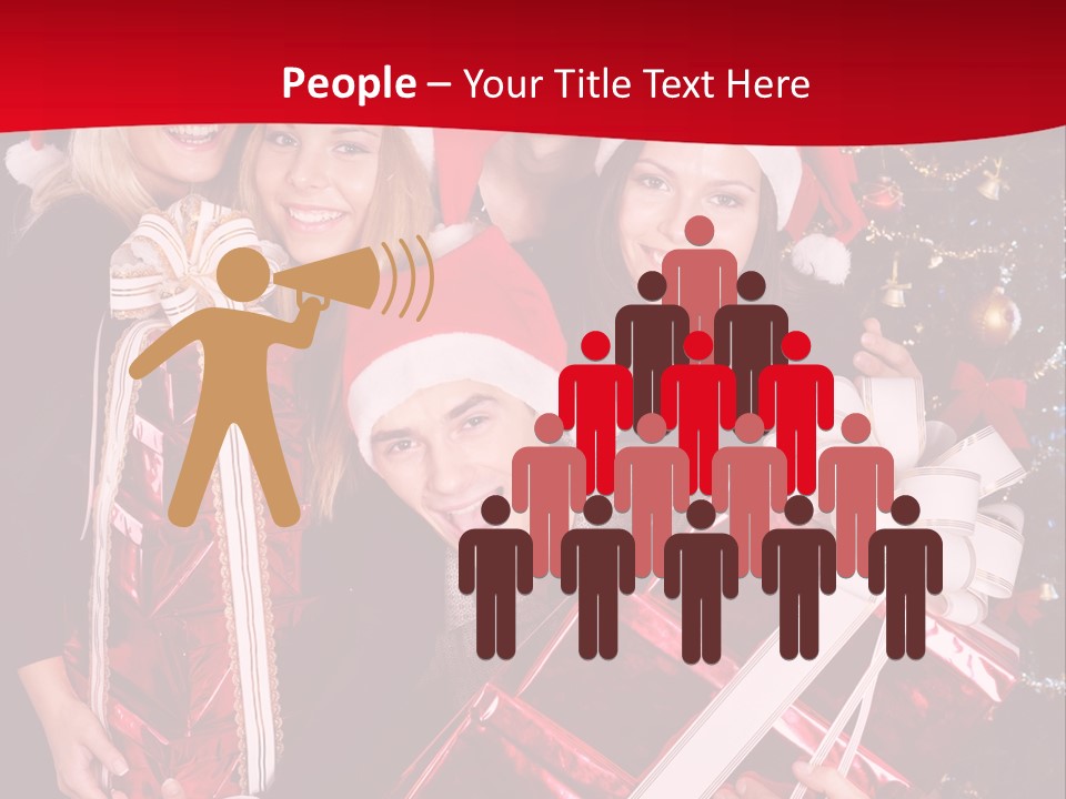 Smile Party Christmas PowerPoint Template