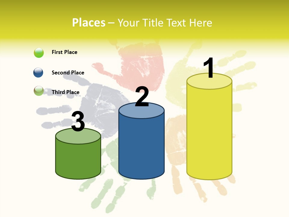 Left Yellow Red PowerPoint Template