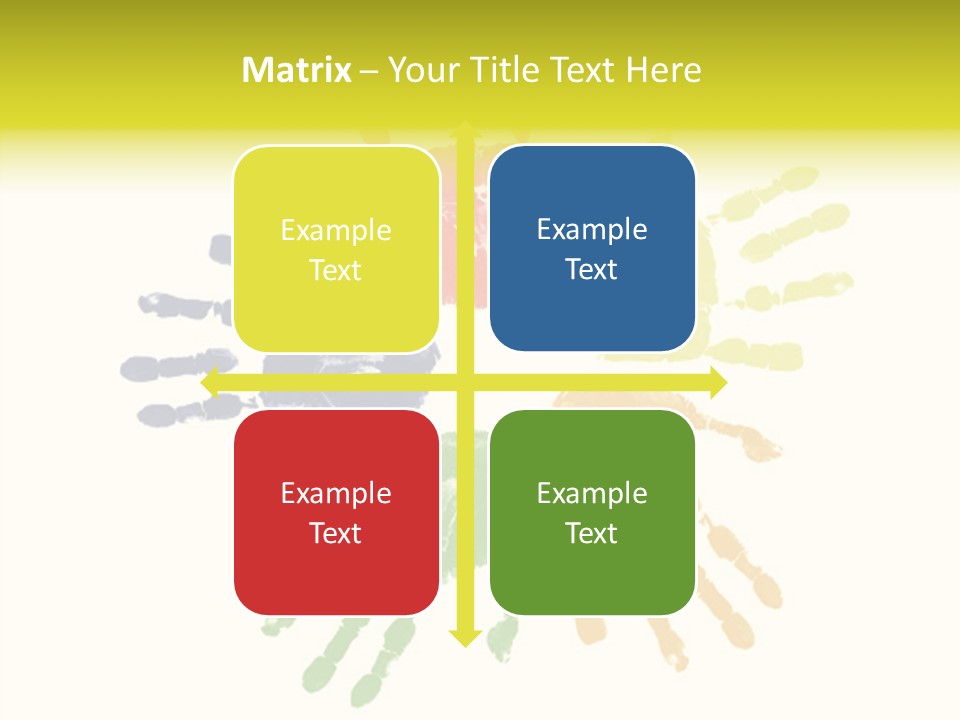 Left Yellow Red PowerPoint Template