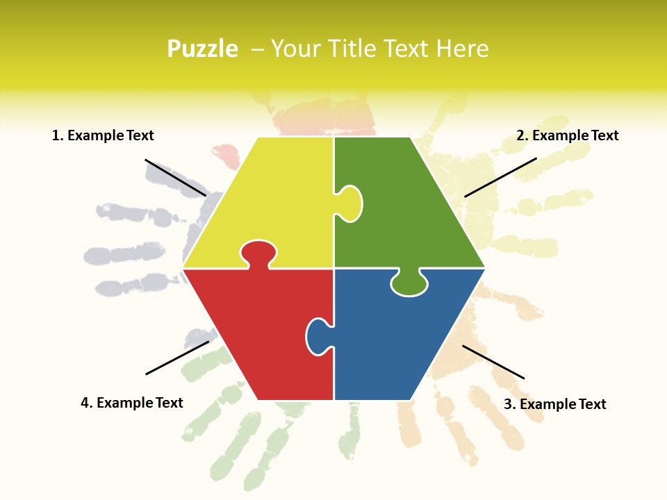 Left Yellow Red PowerPoint Template